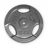 Bodyworx   724615 Standard Ezy Grip Weight Plates (15KG)